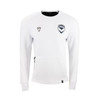 Melbourne Victory 24/25 Macron Adults Player Travel Sweat White