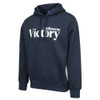 Melbourne Victory Adults Side Panel Hoody Navy