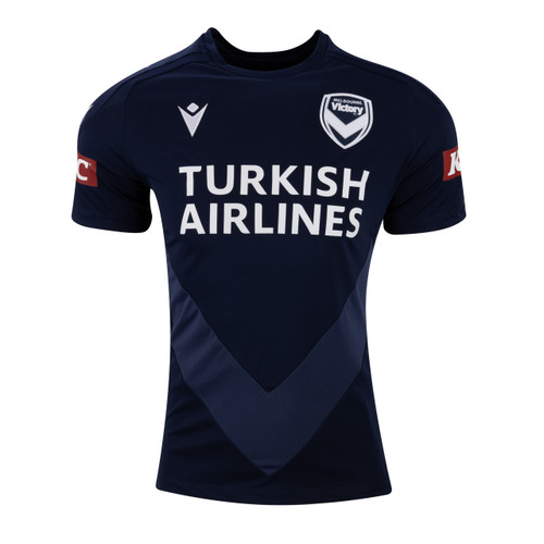 Melbourne Victory 24/25 Macron Adults Player Travel Polo
