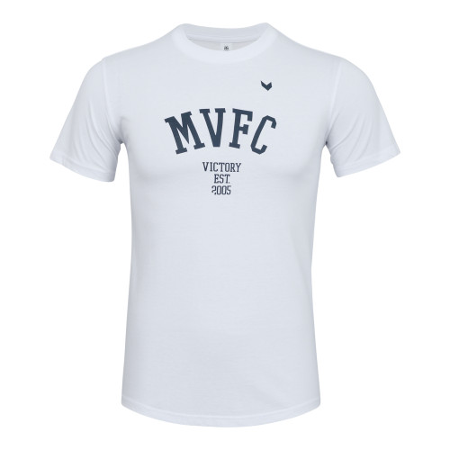Melbourne Victory 23/24 Brande Adults MVFC Est.2005 Tee White