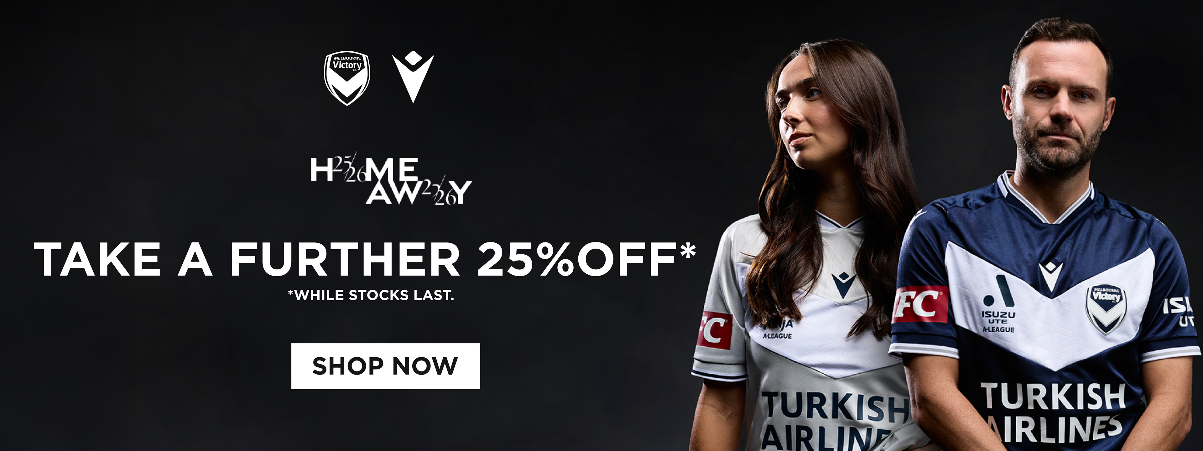  Melbourne Victory ポロシャツ Sサイズ PS2942_BCBanner_3840x1440_Home