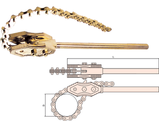 Wrench, Chain Pipe (metric)