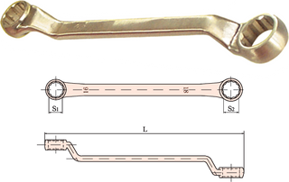 Wrench, Double Box Offset (metric)