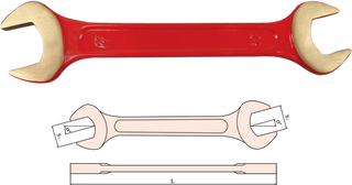 Wrench, Double Open End (DIN895) (metric)