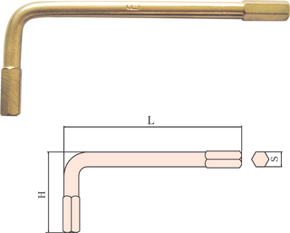 Wrench, Hex Key (inches)