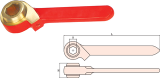 Ratchet Wrench, Heavy Duty (metric)