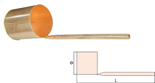 Brass Oil Dipper Φ85x350mm