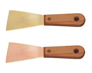 Non Sparking Scraper with Wooden Handle 