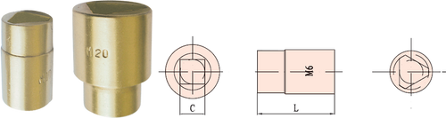 Socket Wrench, Triangular 