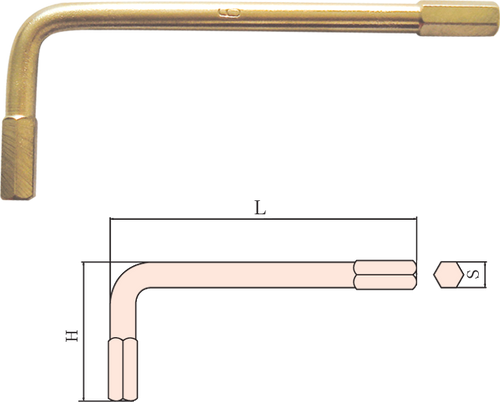 Wrench, Hex Key (metric)