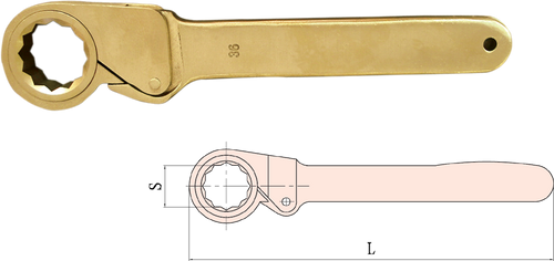 Ratchet Wrench (metric)-1