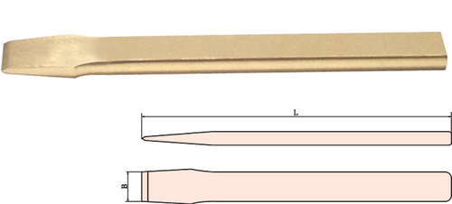 Chisel, Flat (DIN 6453)