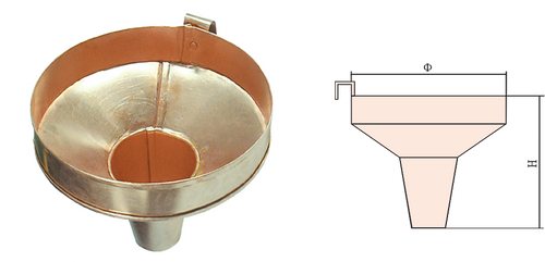 Brass Oil Funnel