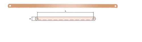 Hacksaw Blade 12x300mm