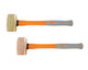 Club Hammer with Heavy Duty Fibreglass Handle Integrated with Rubber Grip 