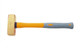 Brass Sledge Hammer (German Type) with Heavy Duty Fibreglass Handle Integrated with Rubber Grip