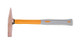 Copper Hammer, Scaling with Heavy Duty Fibreglass Handle Integrated with Rubber Grip