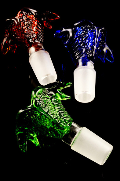 Mix Size Heavy Glass on Glass Bowl - BS442