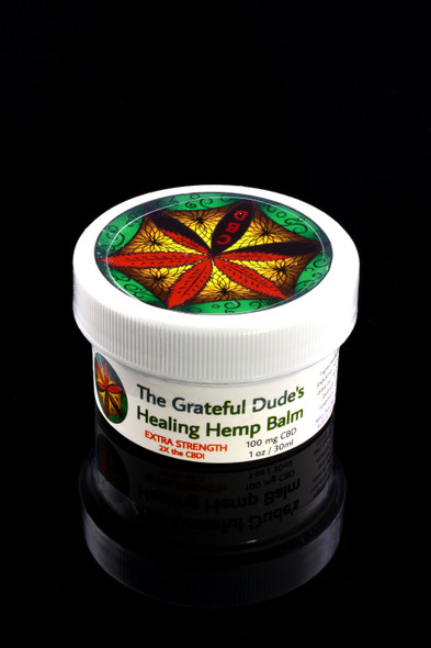 1oz Grateful Dude's Healing Hemp Balm - CBD137