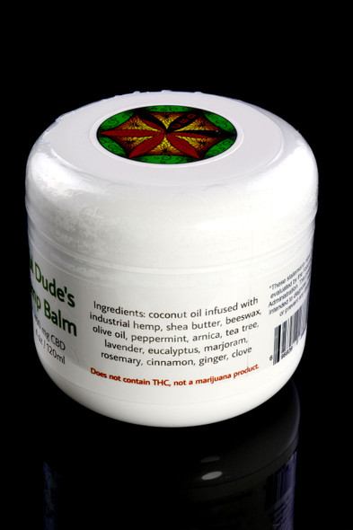 4 oz Grateful Dude's Healing Hemp Balm - CBD147