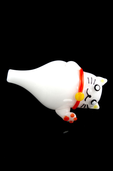 (US Made) Zen Kitty Bubble Cap - BS577