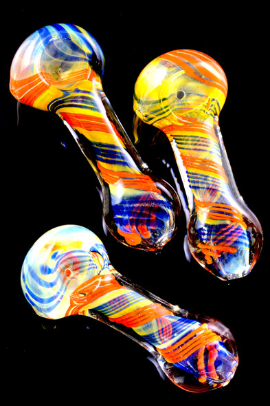 Small Color Changing Glass Pipe - P1939
