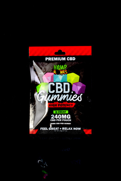 8 Count High Potency CBD Gummies - CBD245