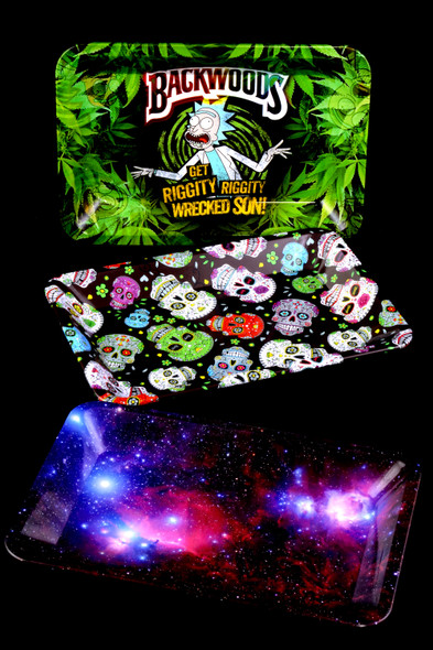 (Mix) Small Metal Rolling Tray - RP295