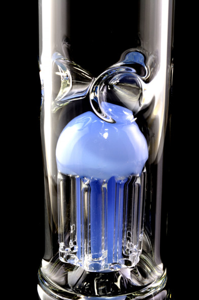 Medium Glass on Glass Beaker Water Pipe with Tree Perc - WP2348
