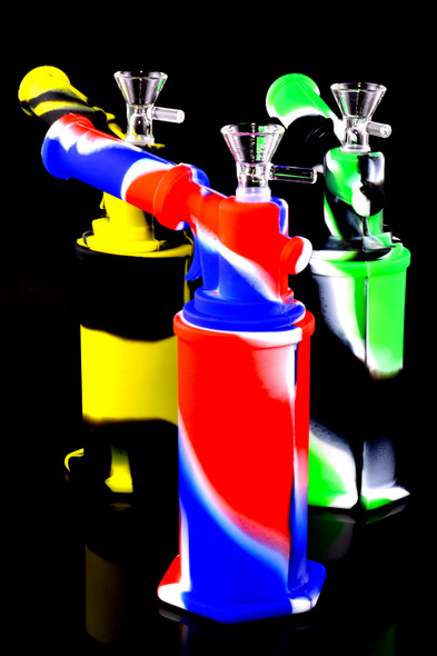 Colorful Silicone Torch Water Pipe - WP2352