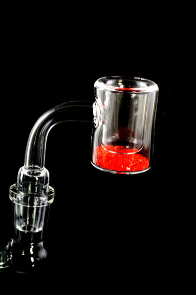 28mm Thermochromic Domeless Quartz Banger Nail - BS700