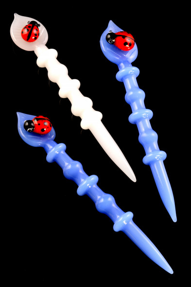 Glass Lady Bug Dab Tool - M0346