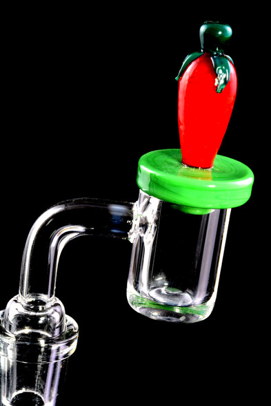 Glass Chili Pepper Carb Cap - BS711