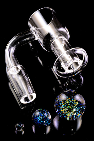 Dichro Terp Slurper Domeless Quartz Banger Nail (2mm Thickness) - BS726