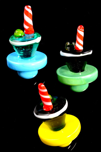 Glass Cocktail Carb Cap - BS730