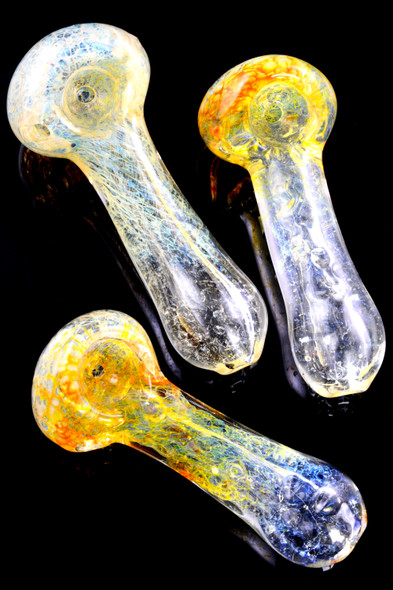Fumed Color Changing Glass Pipe - P2438