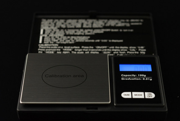 WeighMax Digital Folding Scale (100 x 0.01g) - DS120