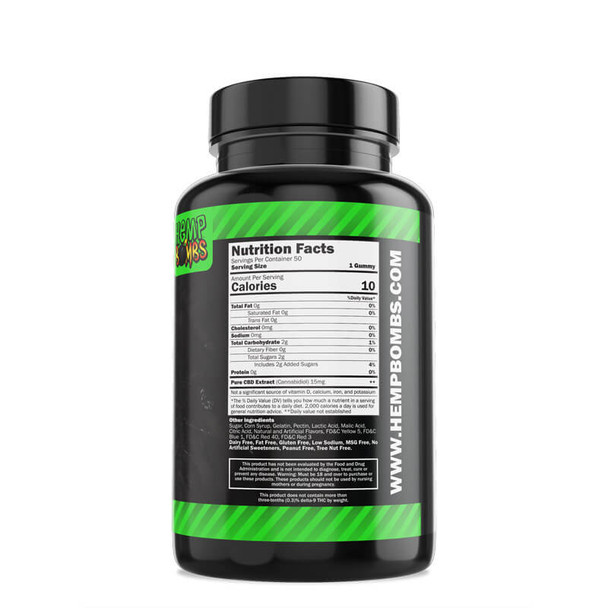 50 Count CBD Gummies - CBD252