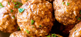 Elk Meatballs