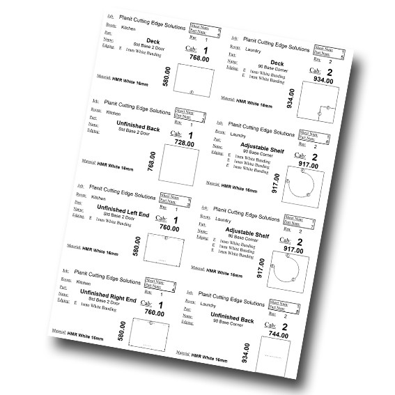 A4 Box of 8 Per Page Labels - Planit Cutting Edge Solutions