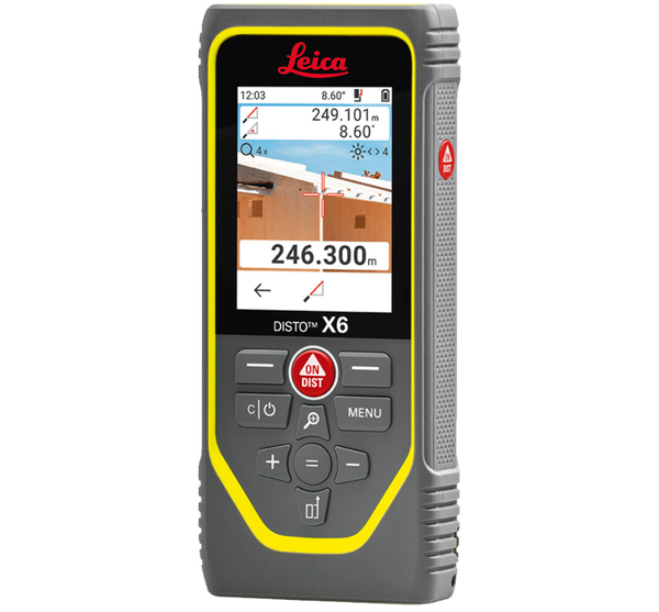 Leica DISTO™ X6 Laser Distance Meter with DST 360-X P2P, TRI 120 in Metabox