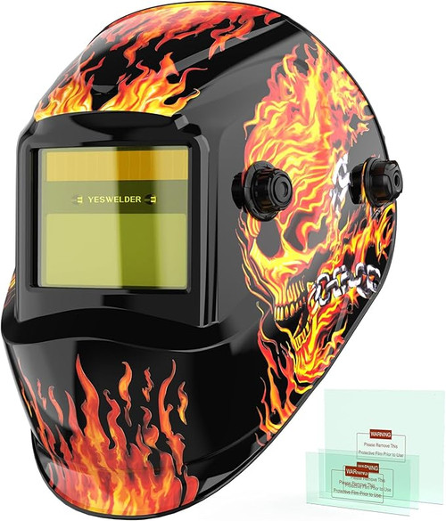 Welding Helmet Large View Pro Auto Darkening Weld Mask Hood ARC TIG MIG.