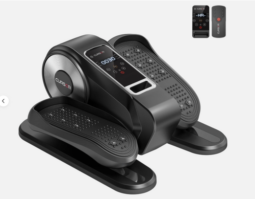 Cursor Fitness C5 Under Desk Electric Elliptical Machine-Black-12 Modes.