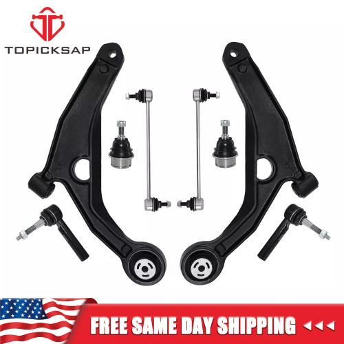 Front Control Arm Ball Joint Sway Bar Suspension Kit 8pc For Avenger 200 Sebring. Front Control Arm Ball Joint Sway Bar Suspension Kit 8pc For Avenger 200 Sebring.