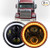 7 Inch LED Headlights Round H6024 Compatible with Freightliner Coronado, DOT Approved Headlight High Low Sealed Beam DRL Turn Signal Light, Plug n Play, Pack of 2