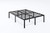 18 Inch Metal Bed Frame King Size Platform Bed Frame No Box Spring Needed, Heavy Duty Sturdy and Stable, Mattress Foundation, Easy Assembly, Under Bed Storage, King, Black. 18 Inch Metal Bed Frame King Size Platform Bed Frame No Box Spring Needed, Heavy Duty Sturdy and Stable, Mattress Foundation, Easy Assembly, Under Bed Storage, King, Black.