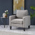 Christopher Knight Home Elizabeth Contemporary Fabric Club Chair, Navy Blue, Gold. Christopher Knight Home Elizabeth Contemporary Fabric Club Chair, Navy Blue, Gold.