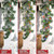 9FT Prelit Artificial Christmas Garland with Color Changing Lights and Timer by Batteries Operated for Mantle Table Stairs Fireplace Xmas Decoration, Holiday Indoor Outdoor, 9 FT, Snow.