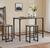 Dining Set, Gray.