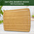 30 Inch Extra Large Bamboo Cutting Board for Kitchen, Wooden Stove Top Cover Noodle Board, Meat Cutting Board for BBQ with Juice Groove, Over the Sink Cutting Board.